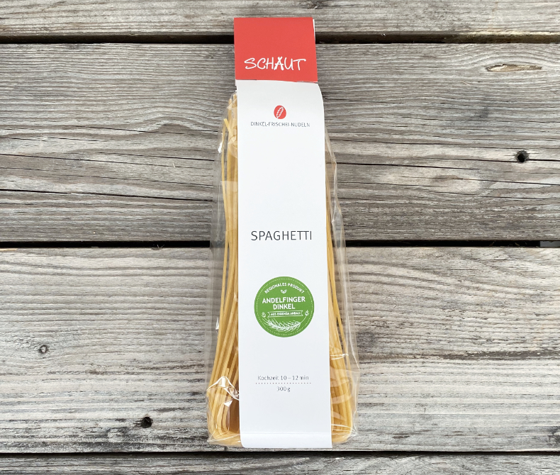 Schaut Frischei Dinkel Spaghetti, 300g