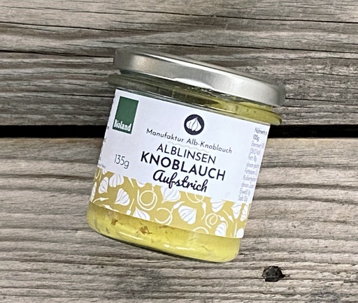 Alb-Knoblauch Linsen-Knoblauch-Aufstrich 135g